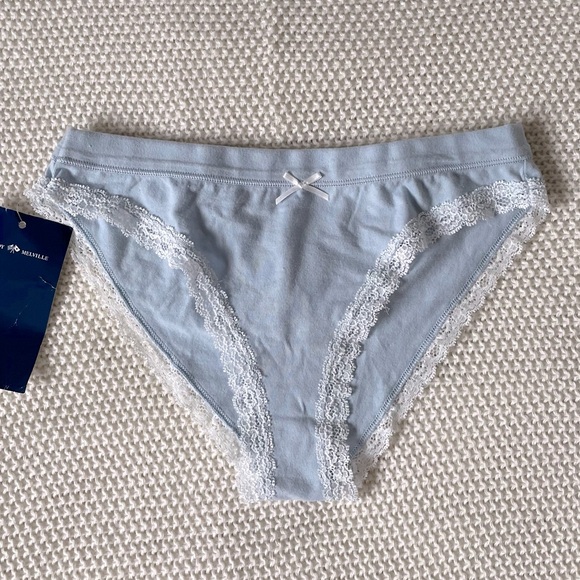 BRANDY MELVILLE - Baby Blue Lace Underwear - Picture 2 of 5